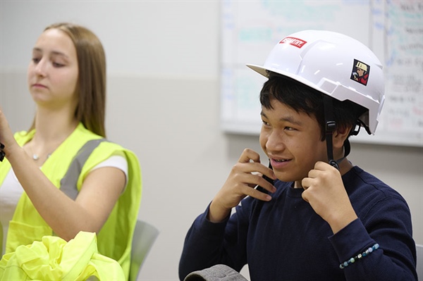 Campers Learn about Design and Construction Careers