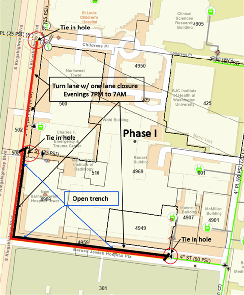 Overnight Utility Work by Spire Started July 24