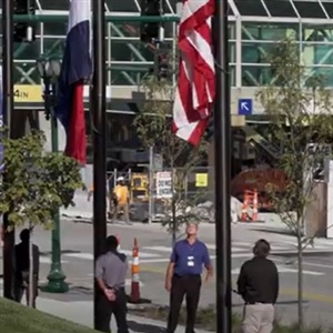 Vets Raise New Flags